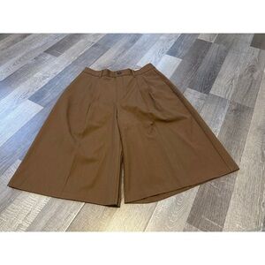 Elegant Brown Women's Shorts